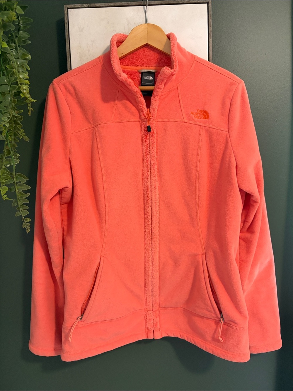 The North Face Coral Teddy Fleece Full-Zip Jacket
